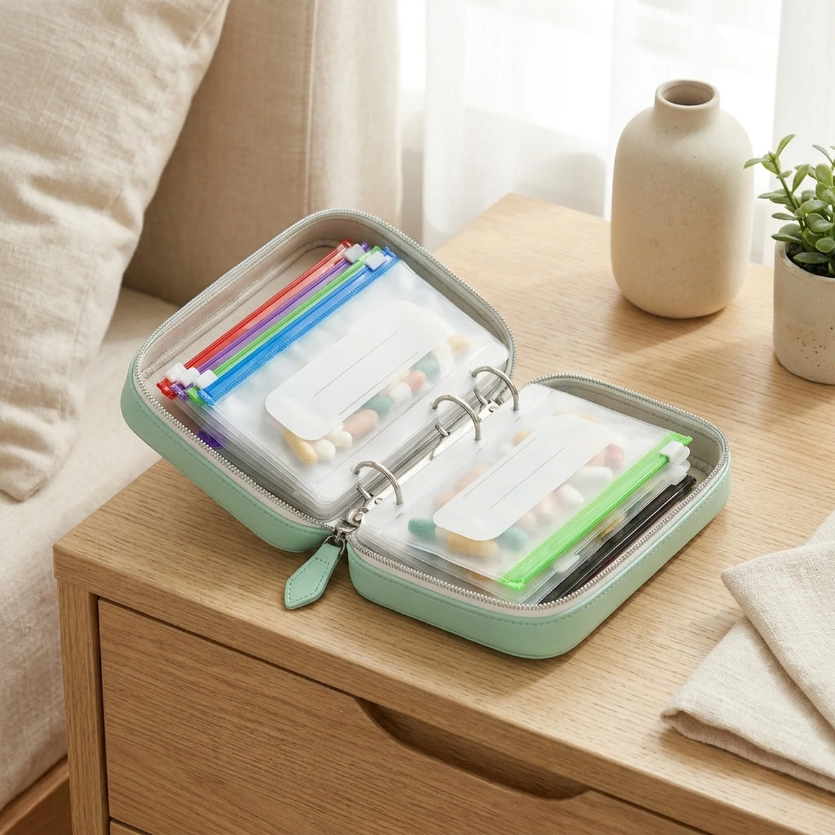 Pill Organizer Travel Size 7 Or 14 Pockets