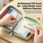 Pill Organizer Travel Size 7 Or 14 Pockets