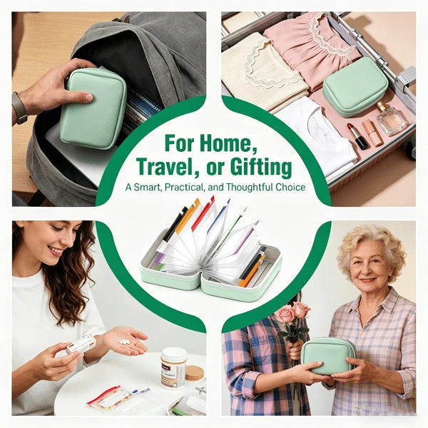 Pill Organizer Travel Size 7 Or 14 Pockets