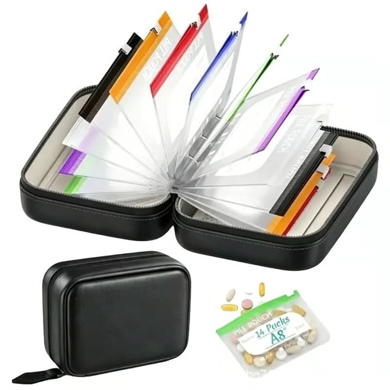 Pill Organizer Travel Size 7 Or 14 Pockets