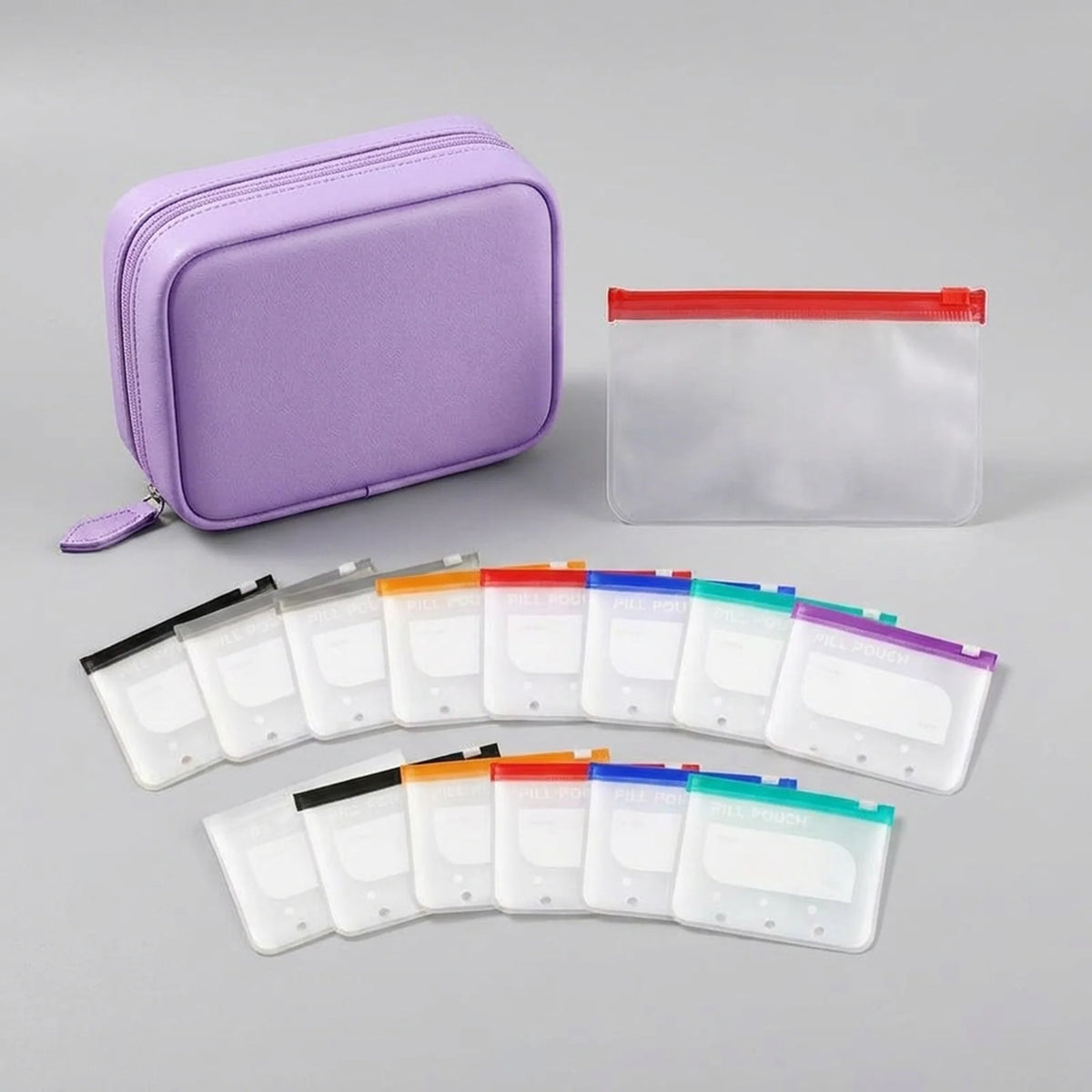 Pill Organizer Travel Size 7 Or 14 Pockets