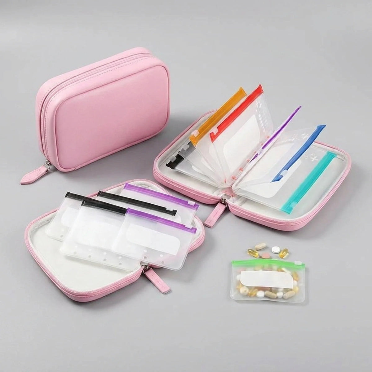 Pill Organizer Travel Size 7 Or 14 Pockets
