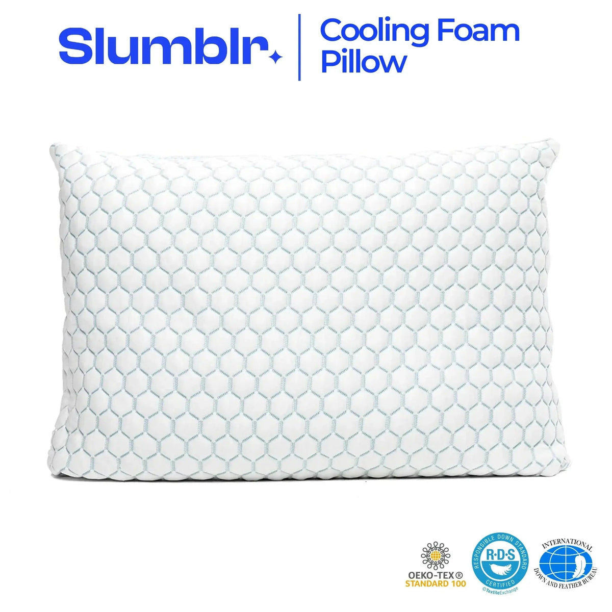 Pillow Adjustable Shredded Memory Foam Cooling Cover