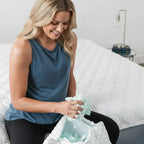 Pillow Adjustable Shredded Memory Foam Cooling Cover