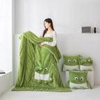 Pillow Blanket Convertible Quilted Mini Monster