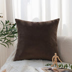 Pillow Cover 18x18 Fine Ribbed Cord Concealed Zipper