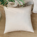 Pillow Cover 18x18 Fine Ribbed Cord Concealed Zipper