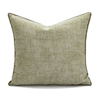 Pillow Cover Abstract Houndstooth Jacquard Cotton Linen Blend