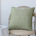 Pillow Cover Abstract Houndstooth Jacquard Cotton Linen Blend