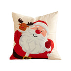 Pillow Cover Christmas Patchwork Machine Washable 18x18