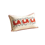 Pillow Cover Embroidered Chenille Cotton-Blend Hidden Zipper
