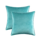 Pillow Cover Plush Velvet Knife-Edge Seam & Hidden Zipper