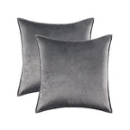 Pillow Cover Plush Velvet Knife-Edge Seam & Hidden Zipper