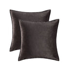 Pillow Cover Plush Velvet Knife-Edge Seam & Hidden Zipper