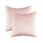 Pillow Cover Plush Velvet Knife-Edge Seam & Hidden Zipper