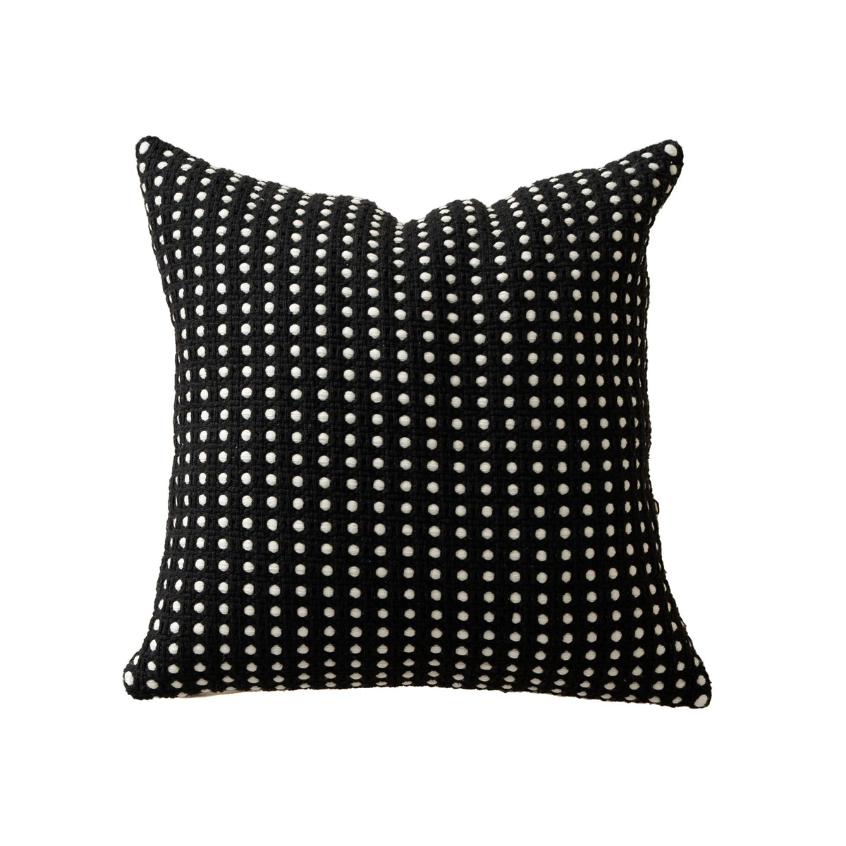 Pillow Cover Point Tufted Linen Feel Concealed Zipper