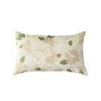 Pillow Cover Sketched Floral Linen-Look Concealed Zipper