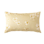 Pillow Cover Sketched Floral Linen-Look Concealed Zipper