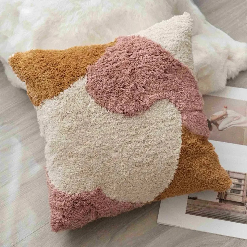 Pillow Cover Ultra-Soft Micro Velour Concealed Zipper 18×18