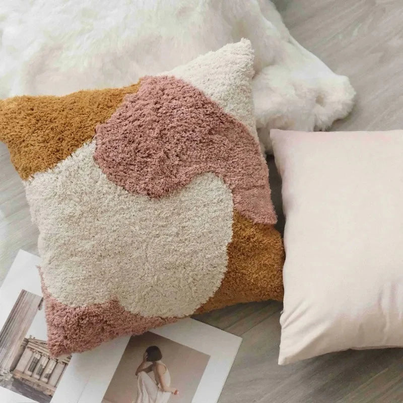 Pillow Cover Ultra-Soft Micro Velour Concealed Zipper 18×18