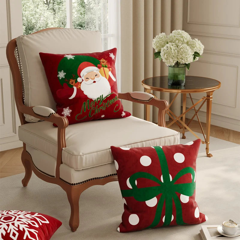 Pillow Cover Velvet Front Concealed Zipper Machine-Washable