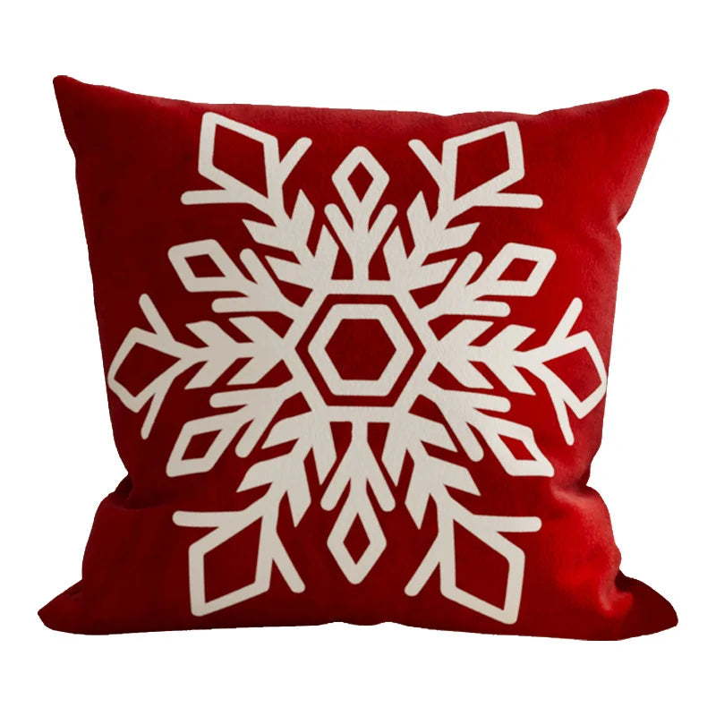 Pillow Cover Velvet Front Concealed Zipper Machine-Washable