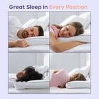 Pillow Ergonomic 5-Zone Support Hypoallergenic