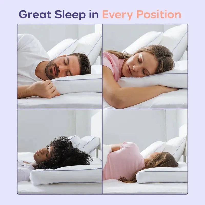 Pillow Ergonomic 5-Zone Support Hypoallergenic
