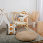Pillow Set Hand-Tufted Geometric Cotton Cover Square & Lumbar
