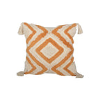 Pillow Set Hand-Tufted Geometric Cotton Cover Square & Lumbar