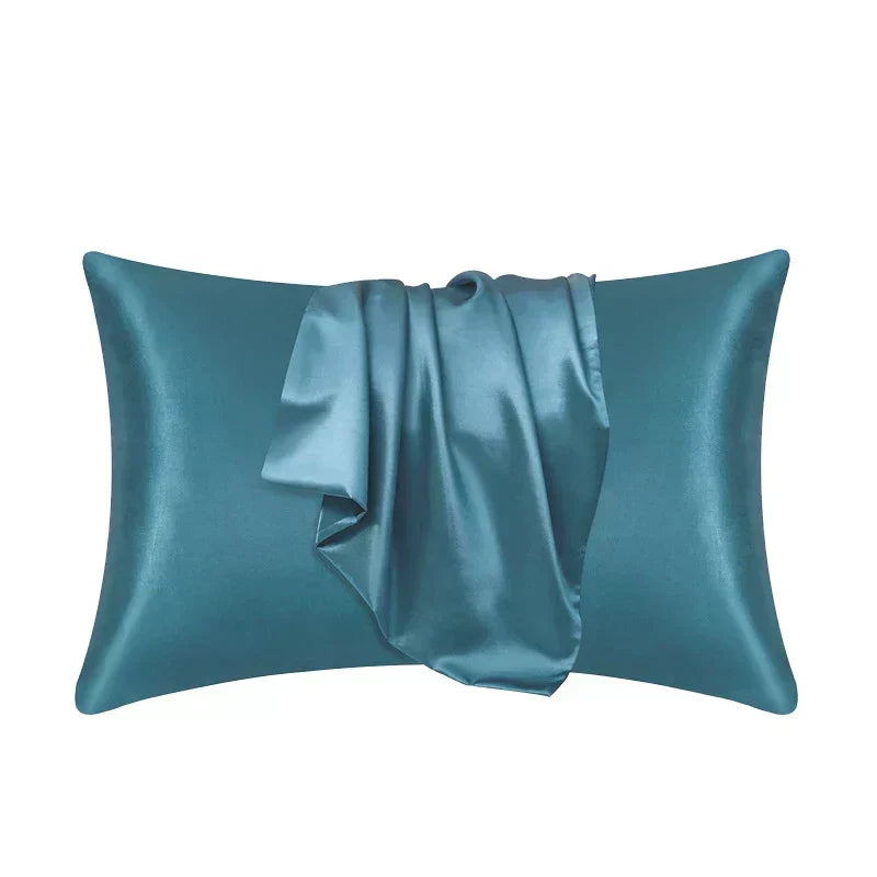 Pillowcase 100% Mulberry Silk Smooth Hypoallergenic Surface