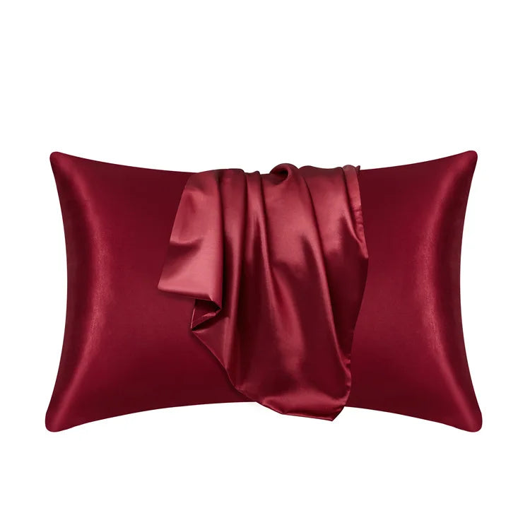 Pillowcase 100% Mulberry Silk Smooth Hypoallergenic Surface