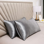 Pillowcase 100% Mulberry Silk Smooth Hypoallergenic Surface