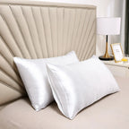 Pillowcase 100% Mulberry Silk Smooth Hypoallergenic Surface