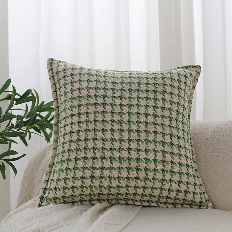 Pillowcase Faux Fur Ribbed Wave Concealed Zipper