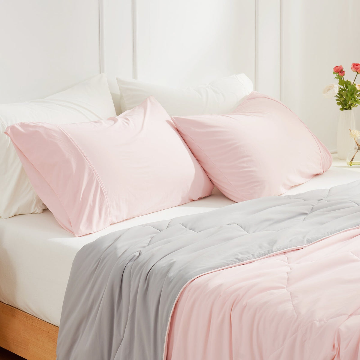 Pillowcases Instant Cooling Japanese Fabric 2-Pack