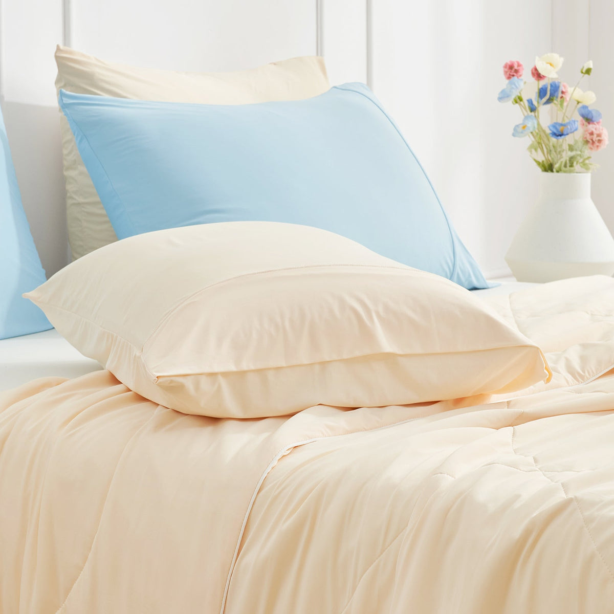 Pillowcases Japanese Cooling Fabric Breathable Set of 2