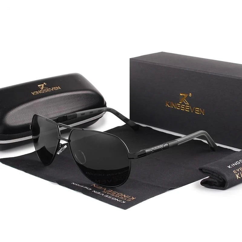 Pilot Sunglasses Polarized UV400 Aluminum Frame