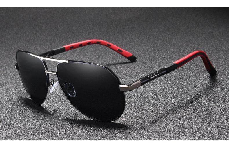 Pilot Sunglasses Polarized UV400 Aluminum Frame