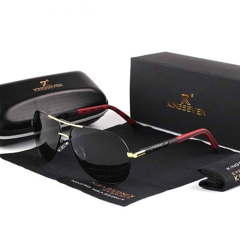 Pilot Sunglasses Polarized UV400 Aluminum Frame