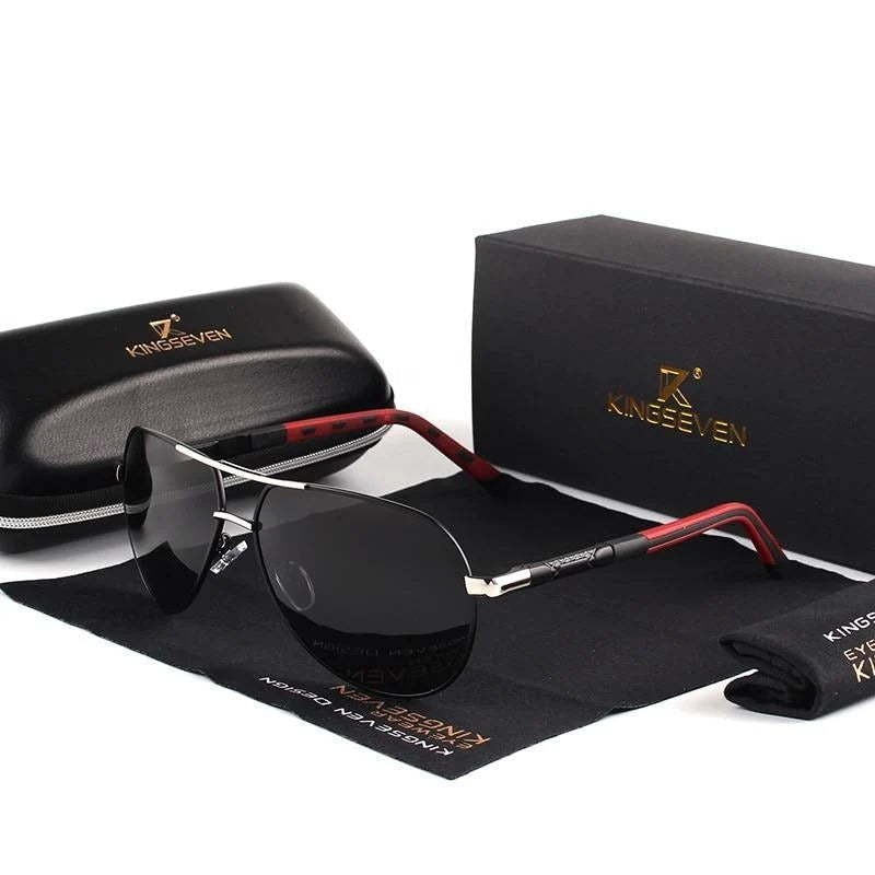 Pilot Sunglasses Polarized UV400 Aluminum Frame