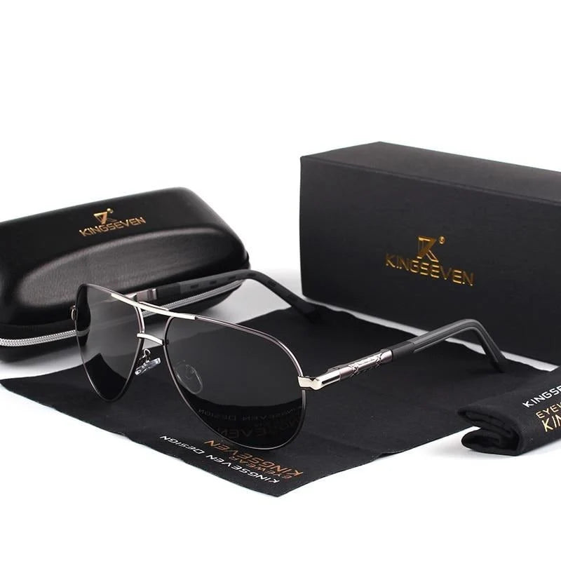 Pilot Sunglasses Polarized UV400 Aluminum Frame