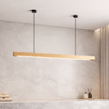 Pine & Black Walnut Energy-Efficient LED Pendant Light