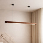 Pine & Black Walnut Energy-Efficient LED Pendant Light