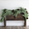 Pine Garland 6 Foot Long Needles & Pinecones