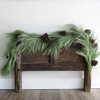 Pine Garland 6 Foot Long Needles & Pinecones