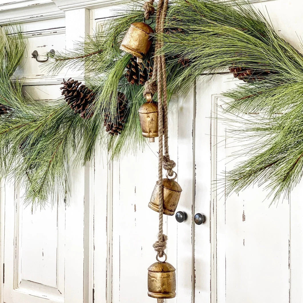Pine Garland 6 Foot Long Needles & Pinecones