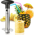 Pineapple Corer Serrated Stainless Steel & Detachable Handle