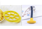 Pineapple Corer & Slicer Ergonomic Handle Stainless Steel Blade