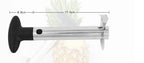 Pineapple Corer & Slicer Ergonomic Handle Stainless Steel Blade